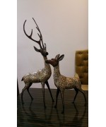 BRASS Metal Golden Deer